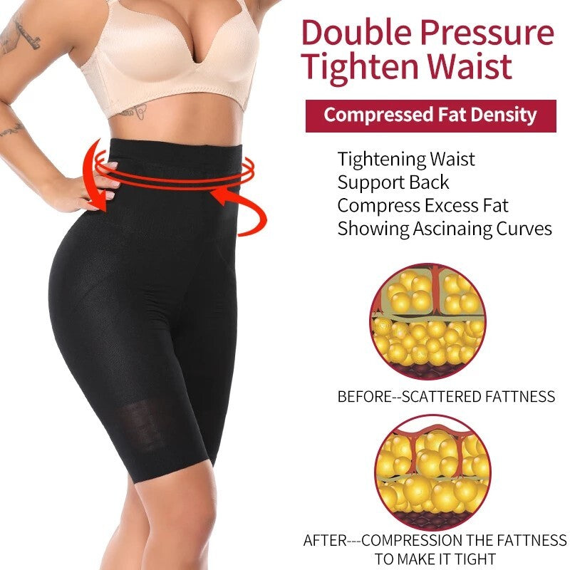 Women Tummy Control Shapewear High Waisted Body Shaper Shorts Slimming Panties