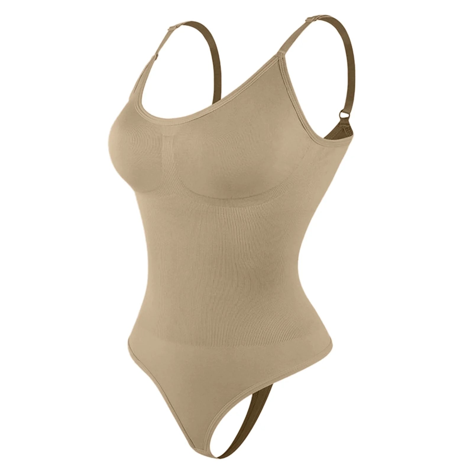 Bodysuit for Women Tummy Control Shapewear Seamless Bodysuit Belly Lifting plus Size Thong Briefs Suspenders Tight Corset Bodysuit Body Shaper