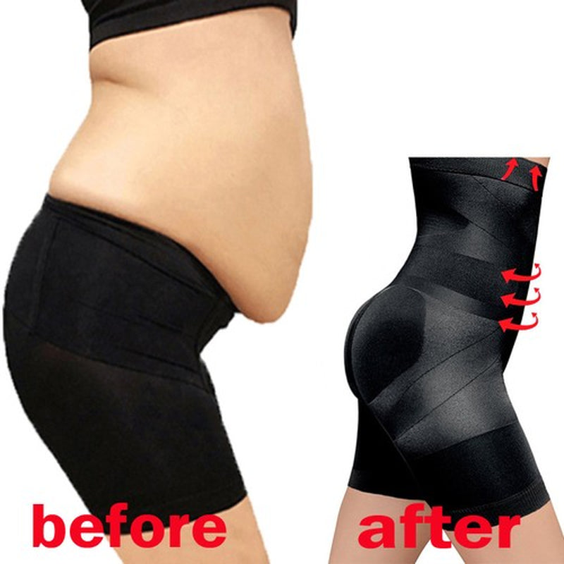 Women Tummy Control Shapewear High Waisted Body Shaper Shorts Slimming Panties